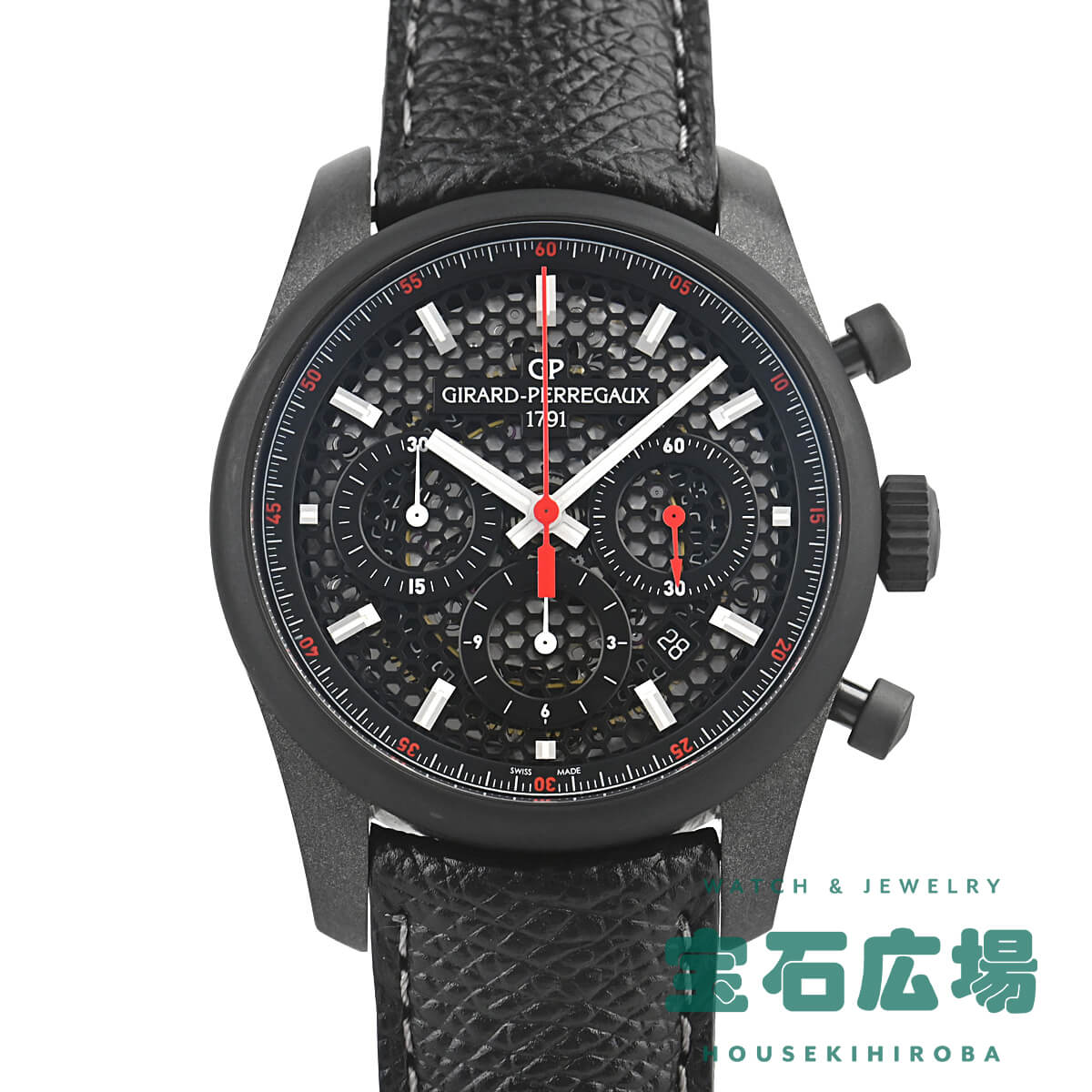 ジラール ペルゴ GIRARD PERREGAUX コンペティツィオーネ サーキット 49590-39-612-BB6B 【中古】メンズ 腕時計 送料無料