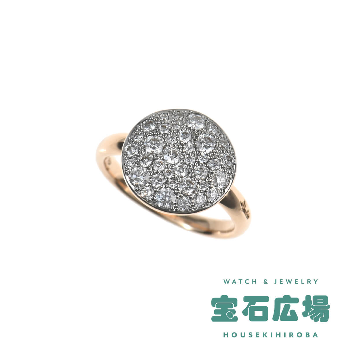 ポメラート POMELLATO サッビア（ラウンド） パヴェダイヤ リング PAB2040_O7000_DB000 【新品】レディース ジュエリー 送料無料