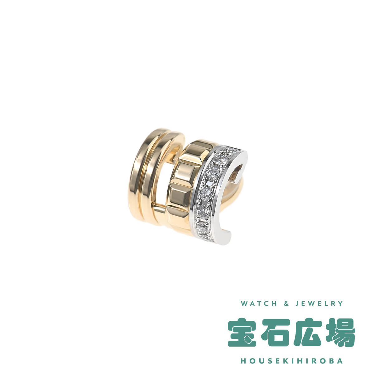 美品 ブシュロン BOUCHERON キャトル クル ド パリ ピアス750YG 13318795_43672490_1000.jpg