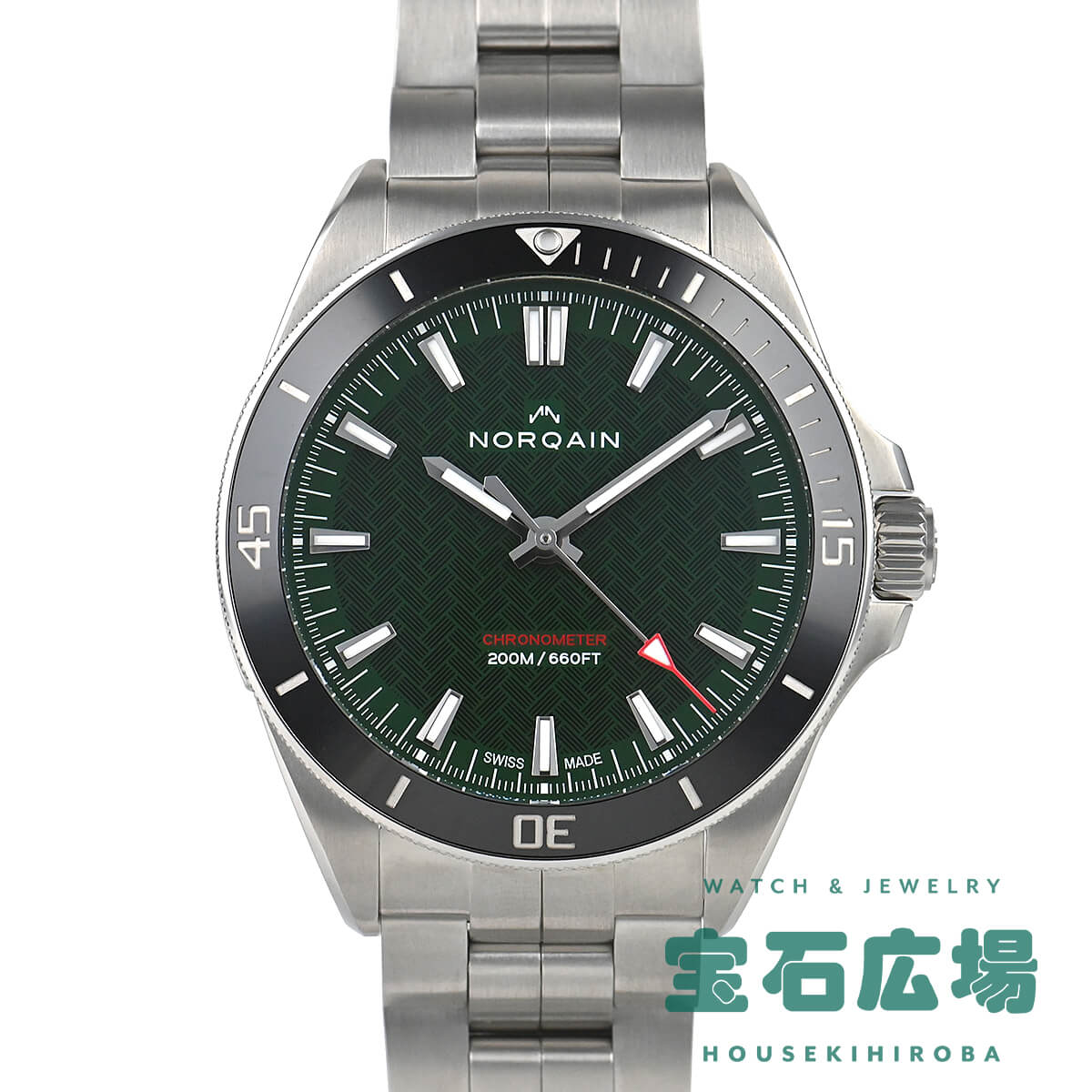 ノルケイン NORQAIN アドベンチャー ネベレスト NN1001SC1CA/EB101/150SS 【新品】メンズ 腕時計 送料無料