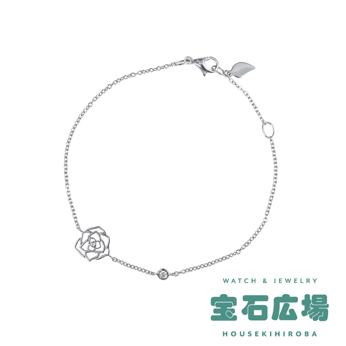 ピアジェ PIAGET ピアジェローズ 2Pダイヤ ブレスレット G36U4218 【中古】レディース ジュエリー 送料無料