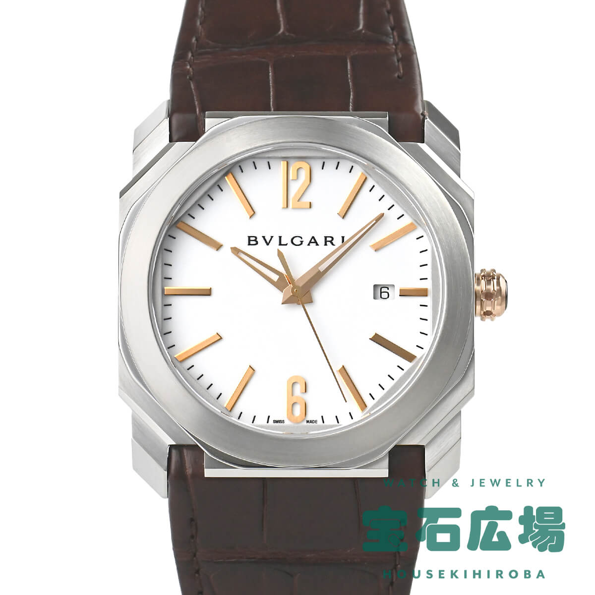 ブルガリ BVLGARI オクト BGO41WSLD(102207)【新品】メンズ 腕時計 送料無料|宝石広場