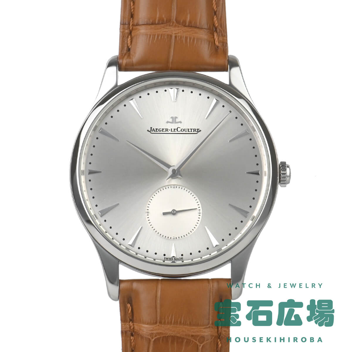 ジャガー・ルクルト JAEGER LECOULTRE マスターグランド ウルトラスリム Q1358420 【中古】メンズ 腕時計 送料無料