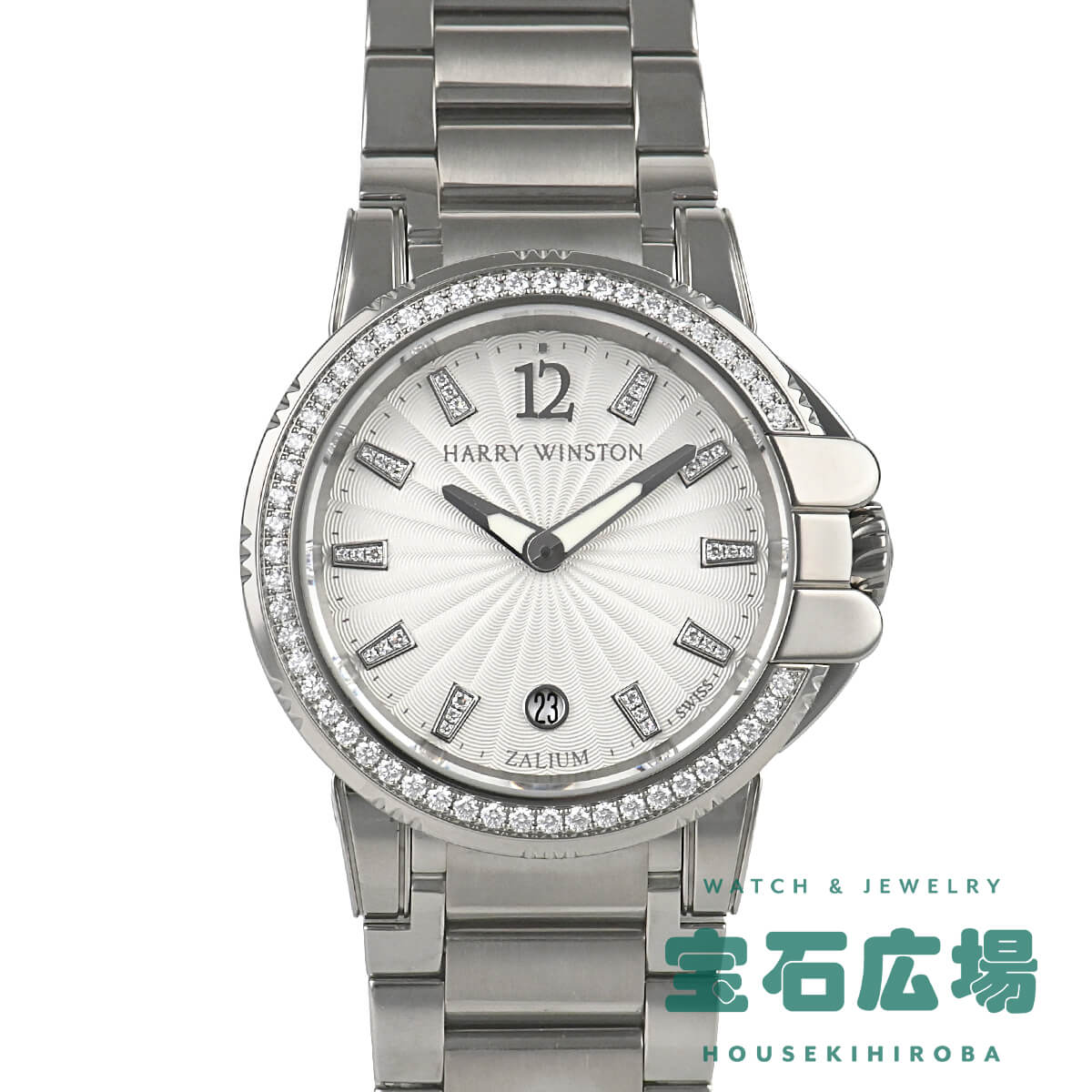 ハリー・ウィンストン HARRY WINSTON オーシャン スポーツ レディ OCSAHM36ZZ002 【中古】レディース 腕時計 送料無料