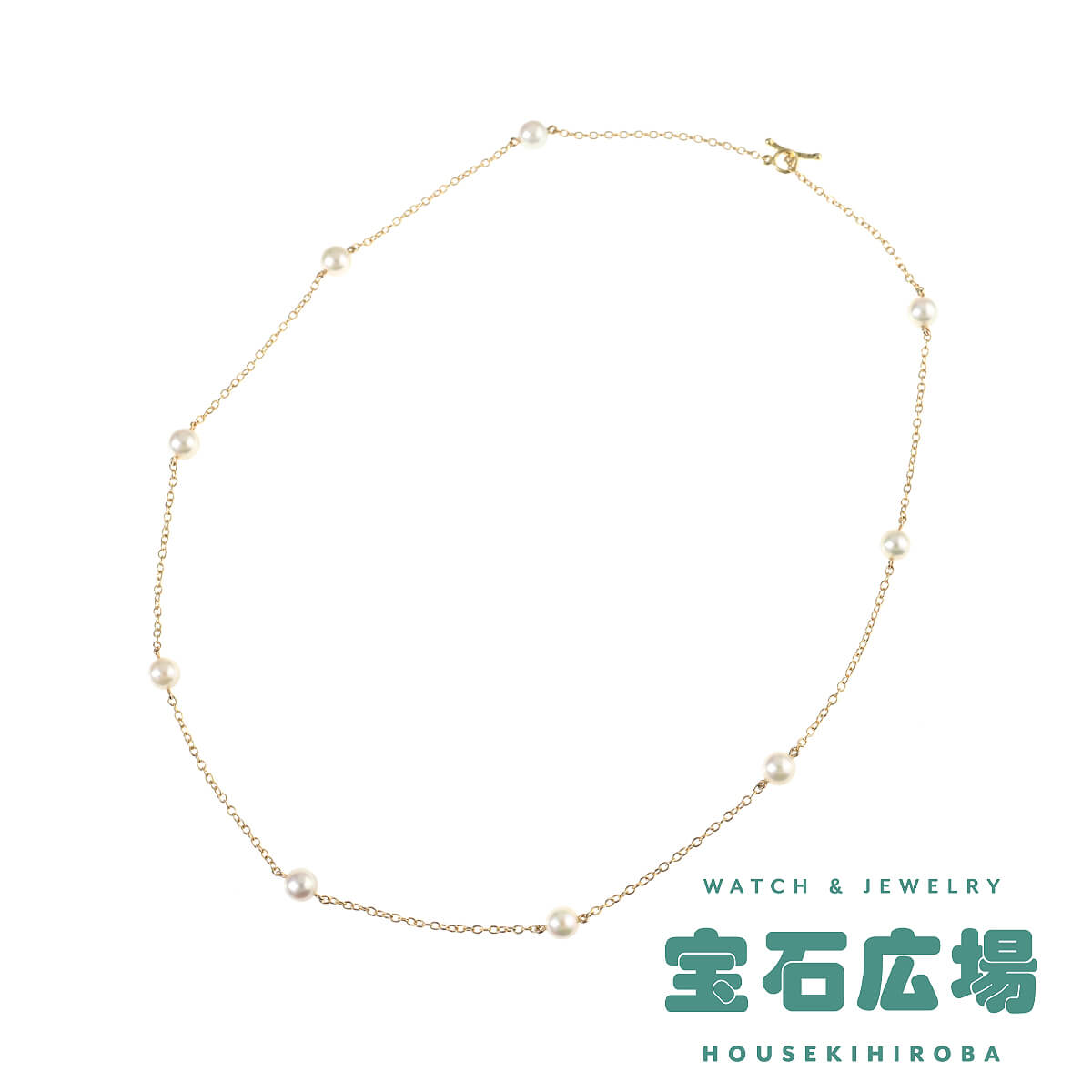 美品 TIFFANY バイザヤード ネックレス k18 Diamonds By The Yard 中古品 ティファニー バイザヤード