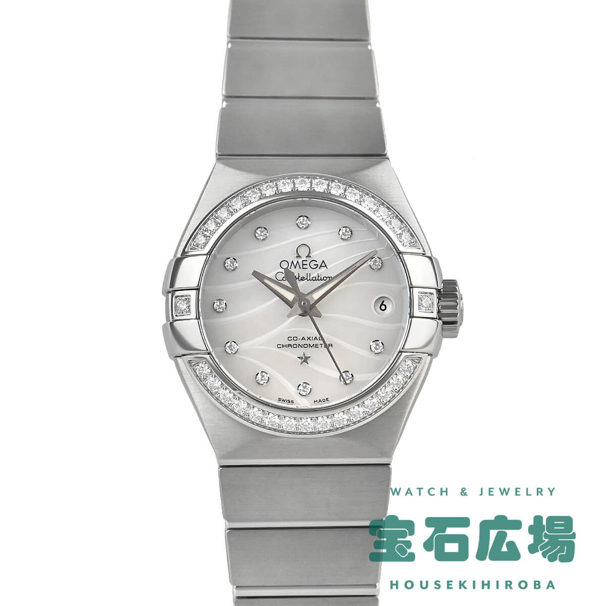 オメガ OMEGA コンステレーション コーアクシャル クロノメーター 123.15.27.20.55.002【新品】レディース 腕時計 送料無料|宝石広場