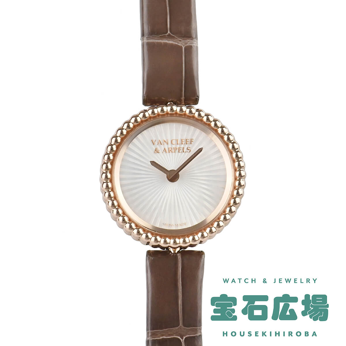 ヴァンクリーフ＆アーペル／レディースウォッチ レディ アーペル ジュール アンシャンテ ウォッチ 18K ホワイト