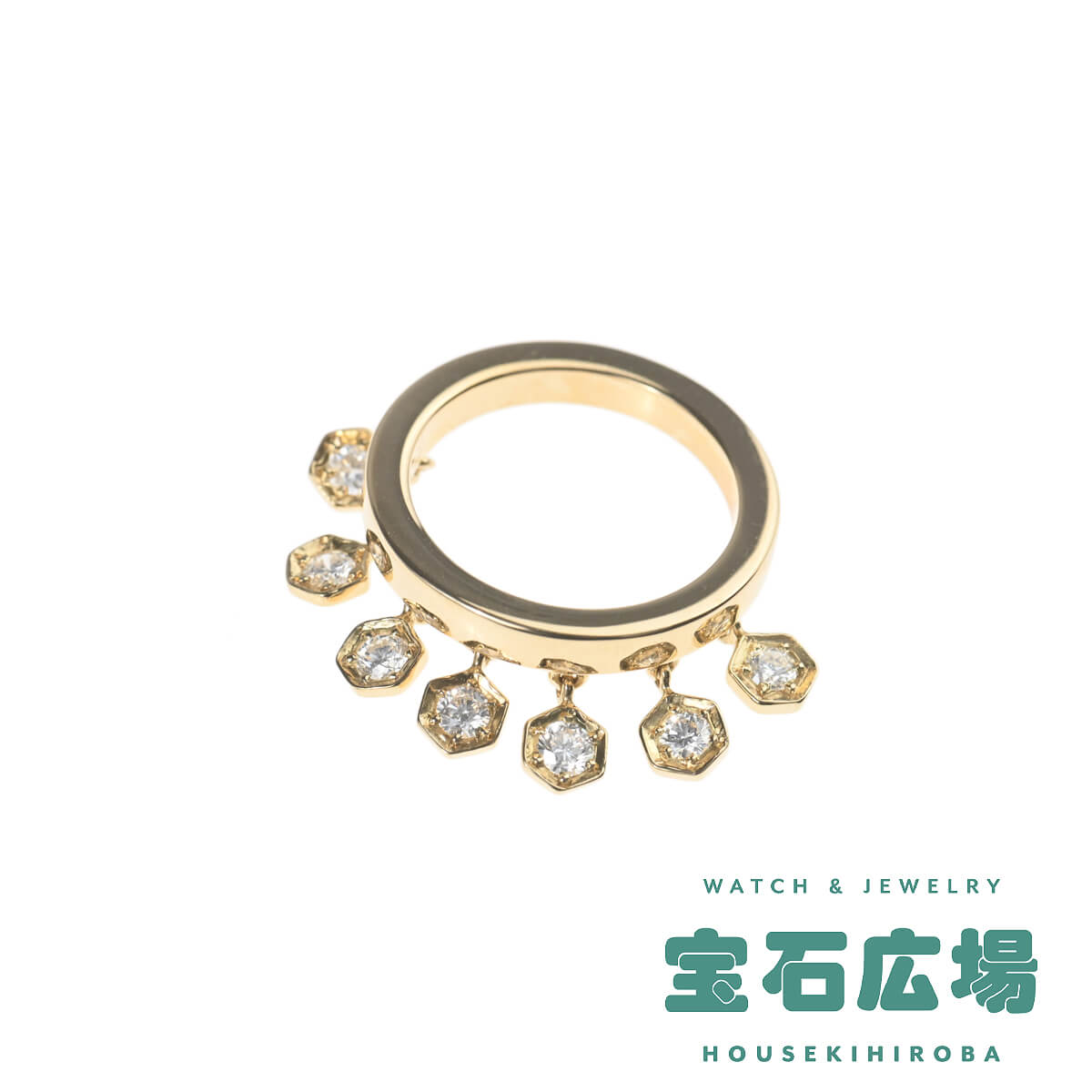ピアジェ Piaget マジックガーデン 7Pダイヤ リング 【中古】レディース ジュエリー 送料無料