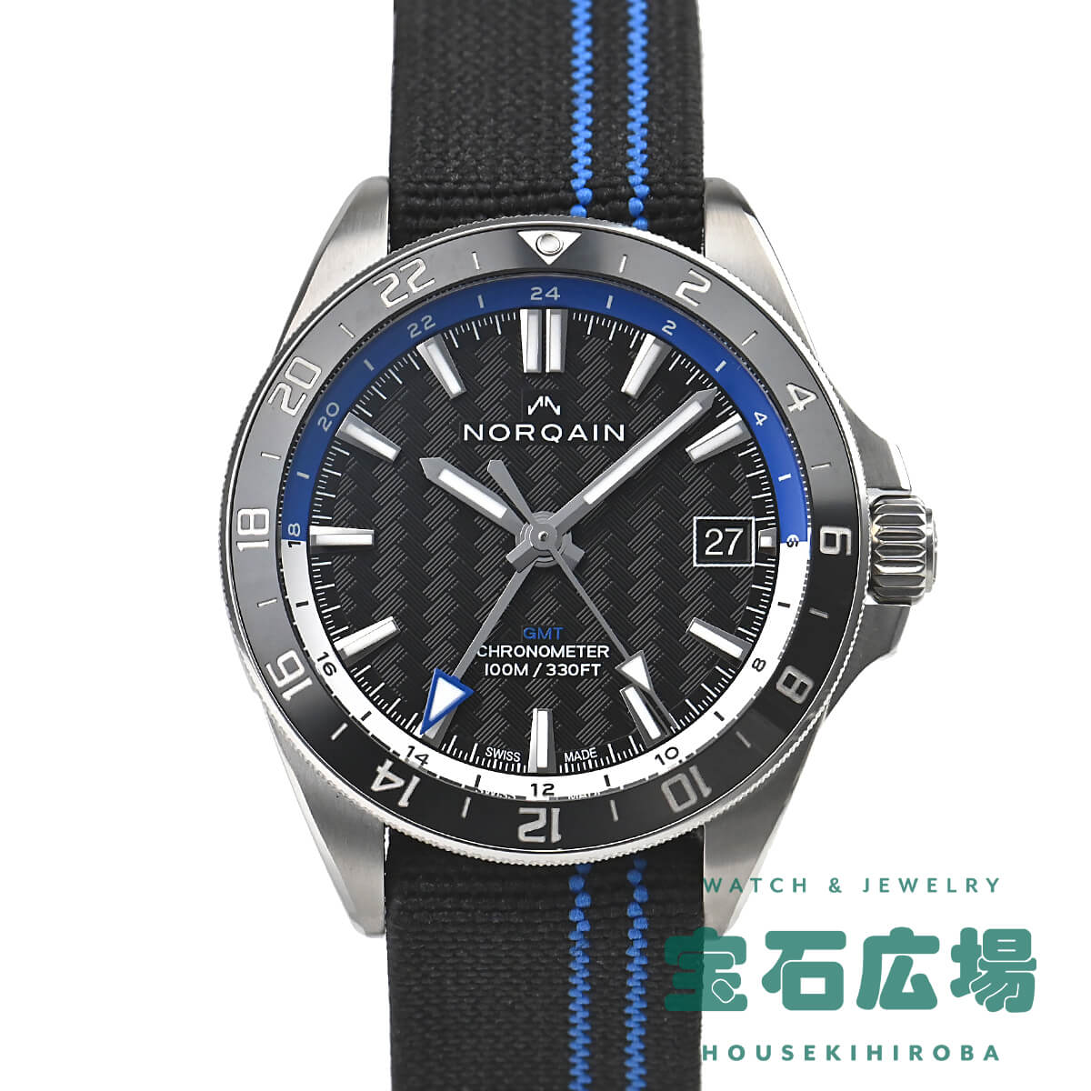 ノルケイン NORQAIN アドベンチャー ネベレスト GMT NN1100SC1CG/BA111/15BEF 【新品】メンズ 腕時計 送料無料