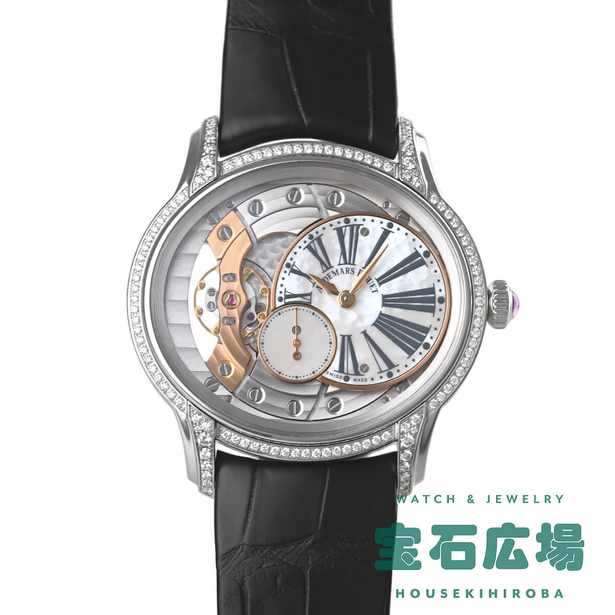 オーデマ ピゲ AUDEMARS PIGUET ミレネリー 77247BC.ZZ.A813CR.01 【中古】レディース 腕時計 送料無料