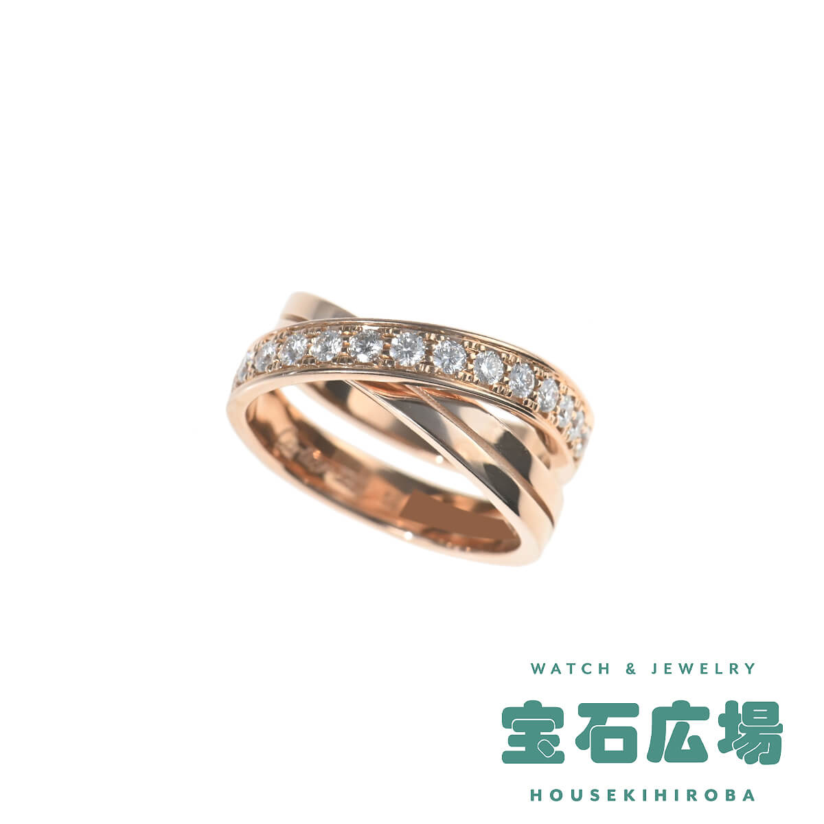 楽天市場】カルティエ エタンセル ドゥ セミパヴェセッティング K18