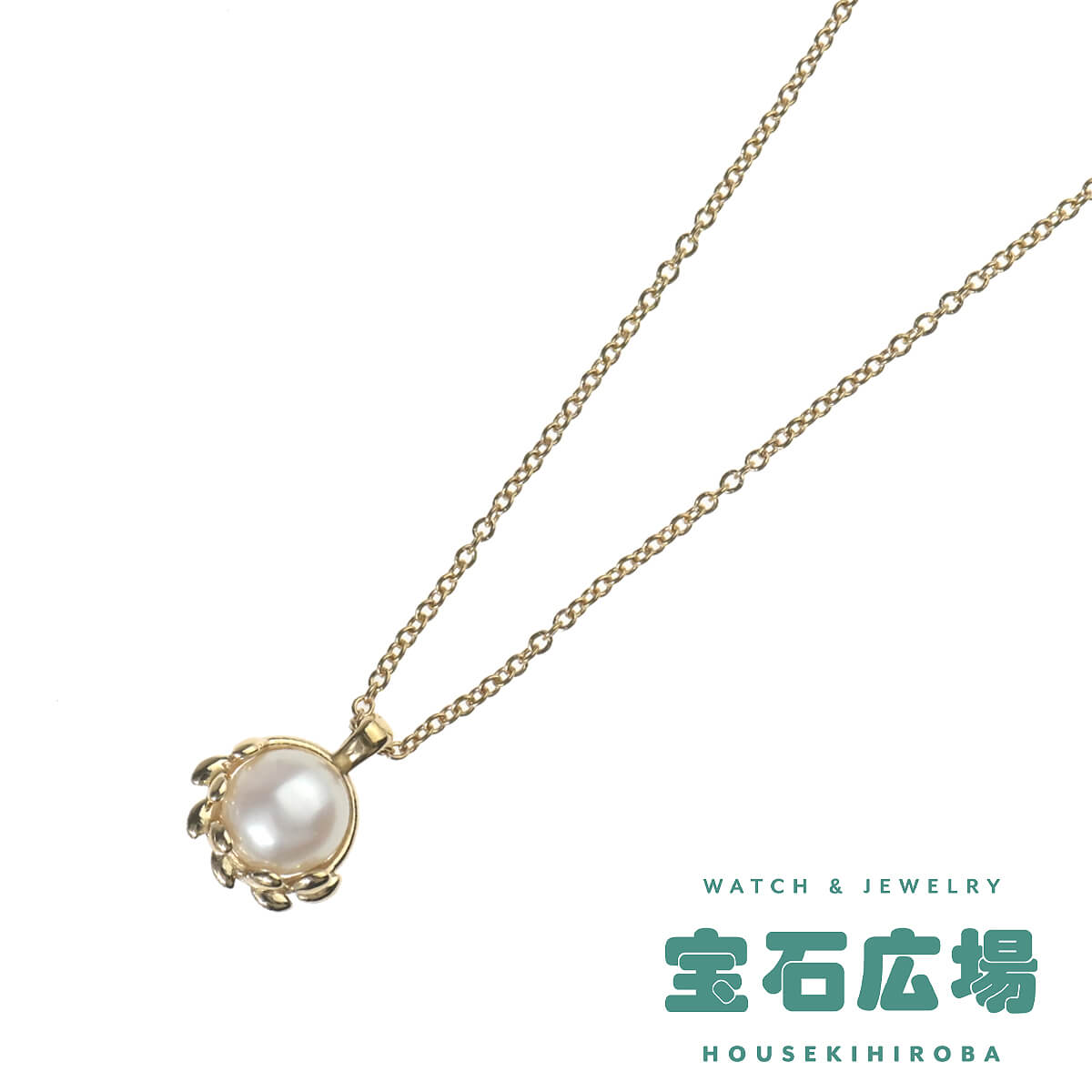 付属品完備✨️ティファニー 真珠 パール ネックレス オリーブ リーフ シルバー 付属品完備】ティファニー 真珠 パール ネックレス オリーブ リーフ