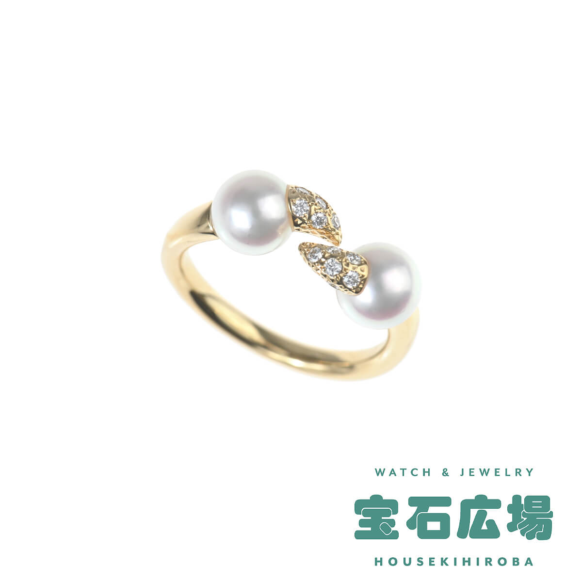 TASAKI タサキ　デインジャー シグネチャー リングYG 13号 デインジャー シグネチャー リング R-4497-18KWG|リング/danger