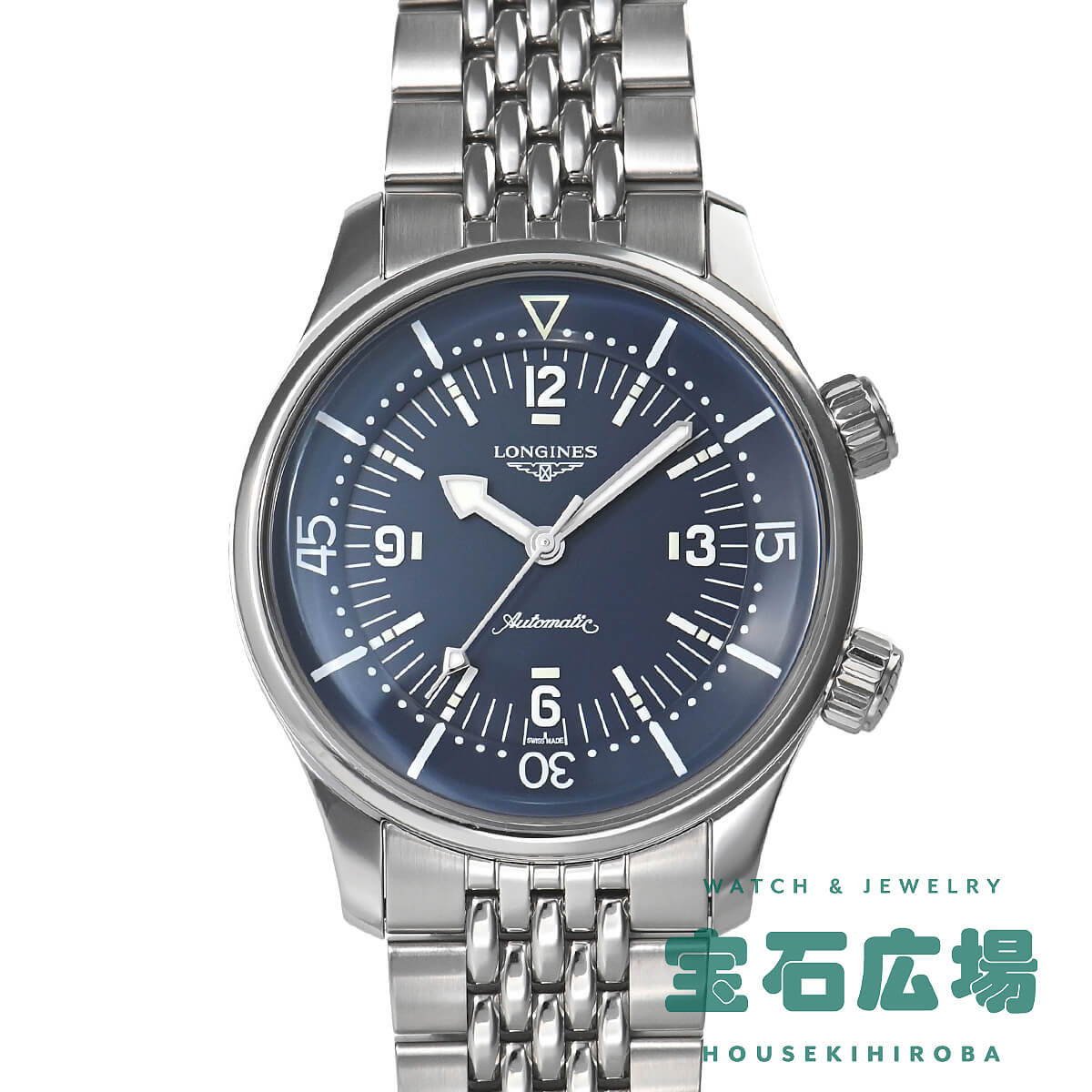 ロンジン LONGINES レジェンドダイバー L3.764.4.90.6 【新品】メンズ 腕時計 送料無料