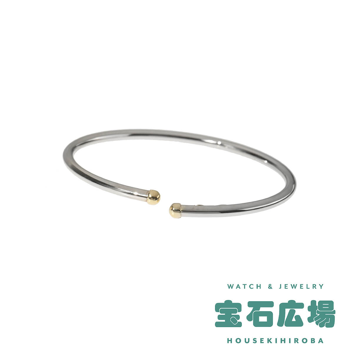 楽天市場】市松 シルバー スパイラル バングル【中古