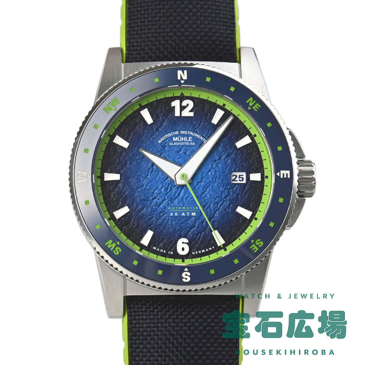 【最大限度30000円OFFクーポン券6/1(月)0時押っ始める】ミューレ・グラスヒュッテ Muhle Glashutte Sportivo Compass Date M1-52-22-CK