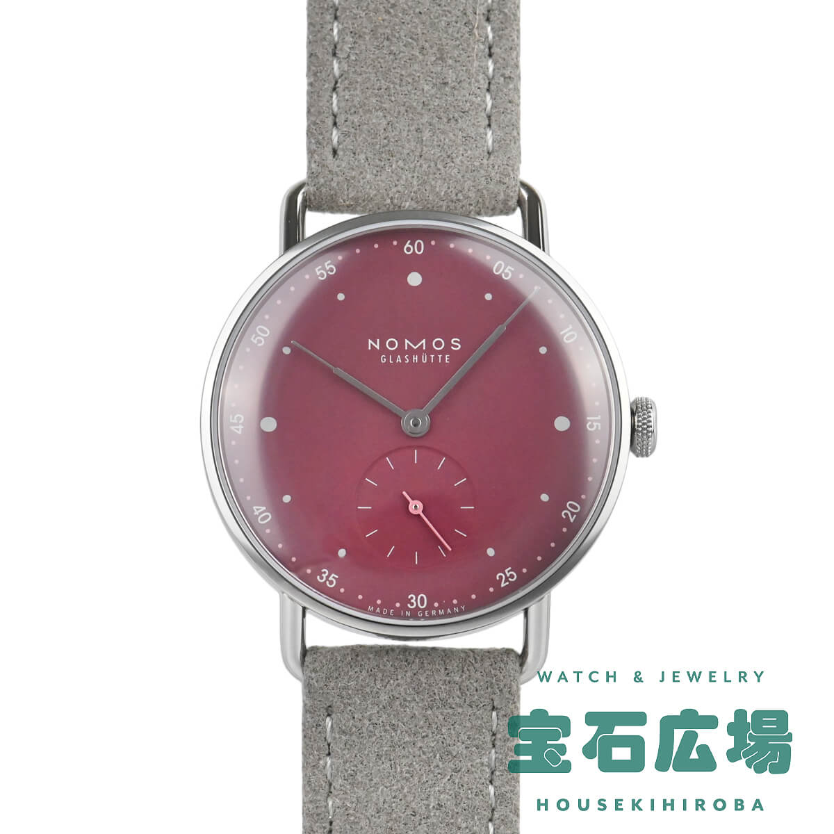 ノモス グラスヒュッテ NOMOS Glashuette メトロ 33 ミューレッド NM1123.SB(1123.SB) 【新品】レディース 腕時計 送料無料