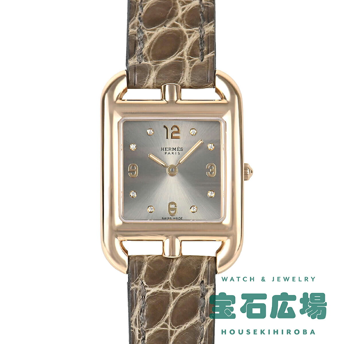 HERMES エルメス　ミラネーゼ　ケープコッド　GM 時計 楽天市場】【緑屋質屋】エルメス ケープコッド PM 31mm CC1.210a