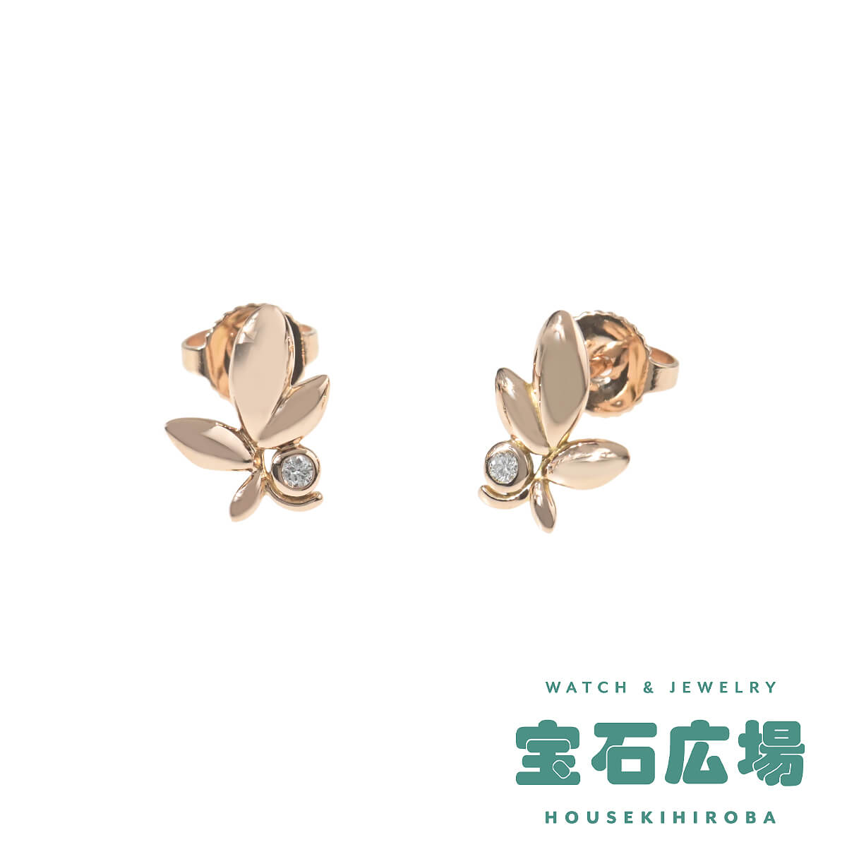 【美品】Tiffany & Co.パロマピカソオリーブリーフクライマーピアス パロマ・ピカソ オリーブ リーフ クライマー ピアス[60702543