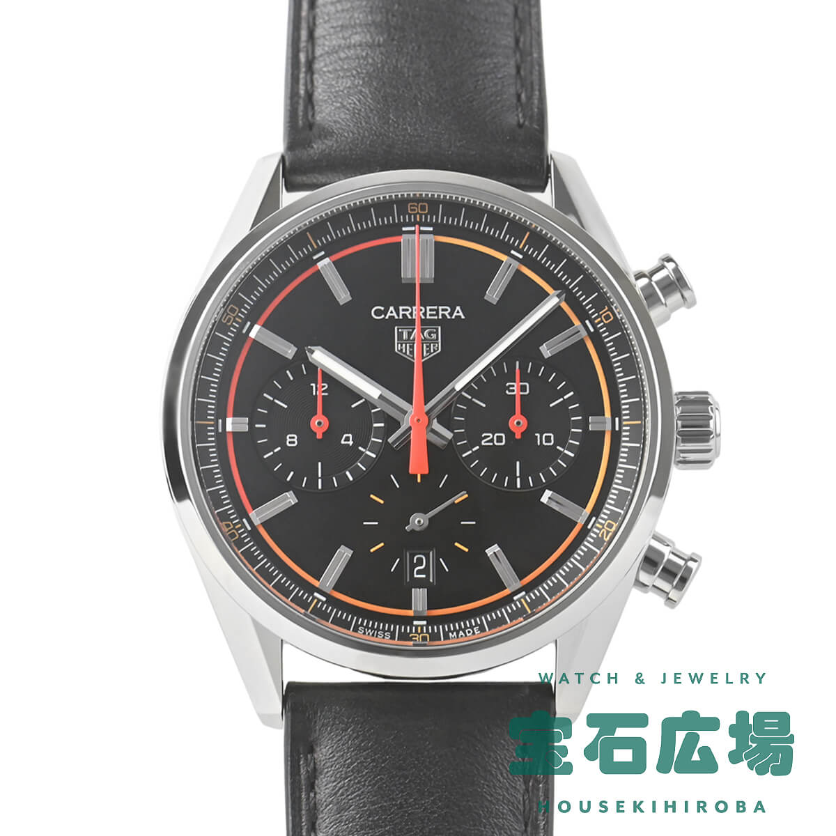 タグ・ホイヤー TAG Heuer カレラ キャリバーホイヤー02 クロノグラフ CBN201C.FC6542 【中古】【未使用品】メンズ 腕時計 送料無料