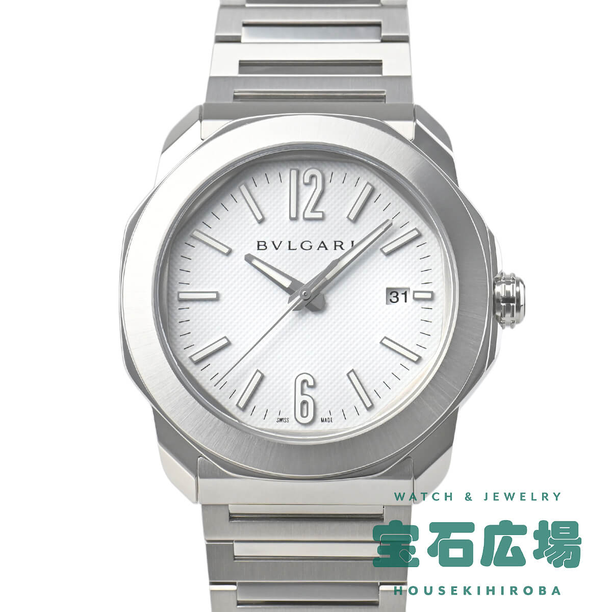 ブルガリ BVLGARI オクト ローマ 103738 【中古】メンズ 腕時計 送料無料