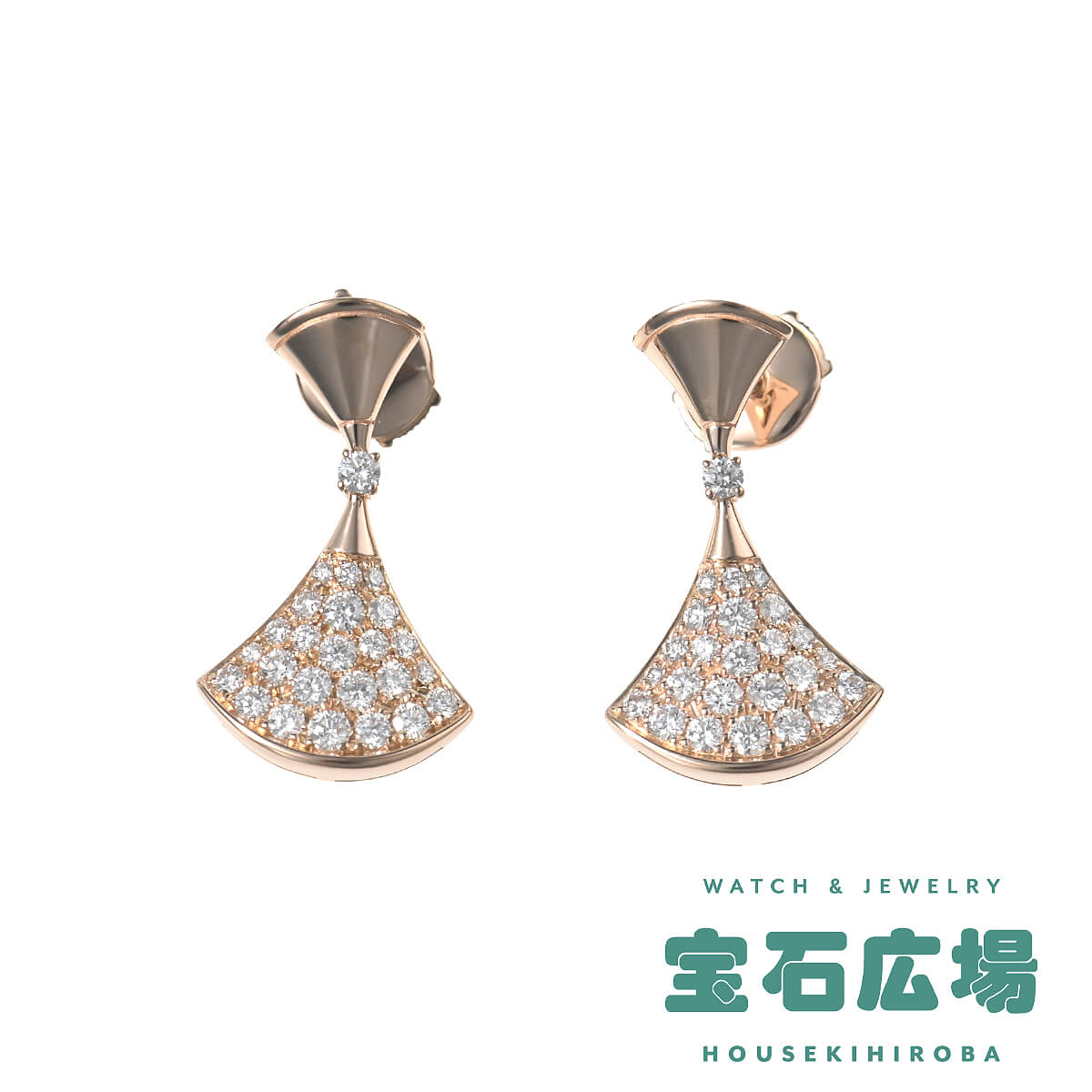 楽天市場】ブルガリ BVLGARI ピアス ディーヴァ ドリーム 359018 扇
