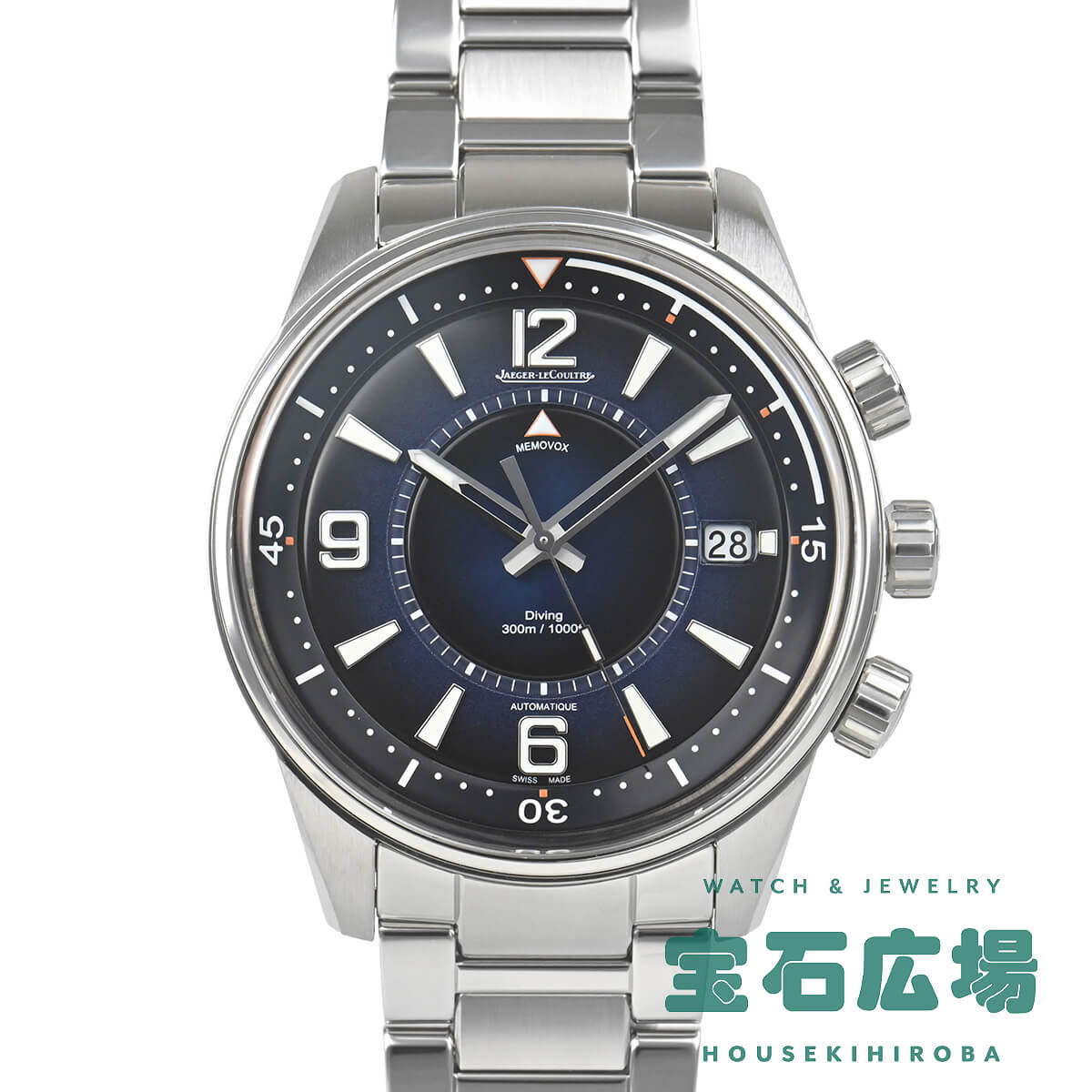 ジャガー・ルクルト JAEGER LECOULTRE ポラリス・マリナー・メモボックス Q9038180(842.8.96.S) 【中古】メンズ 腕時計 送料無料