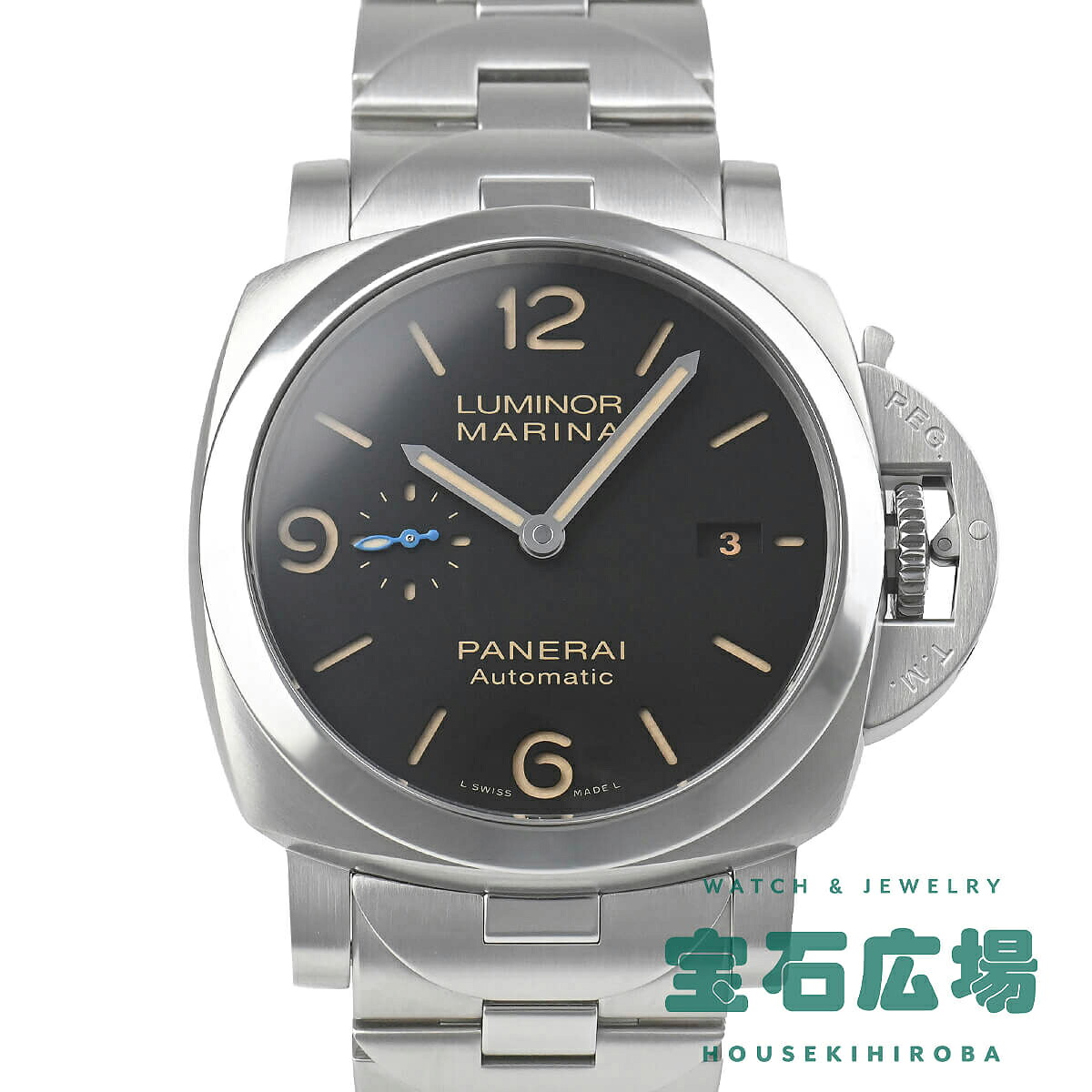 パネライ PANERAI ルミノール マリーナ 1950 3デイズ PAM00723 【中古】メンズ 腕時計 送料無料