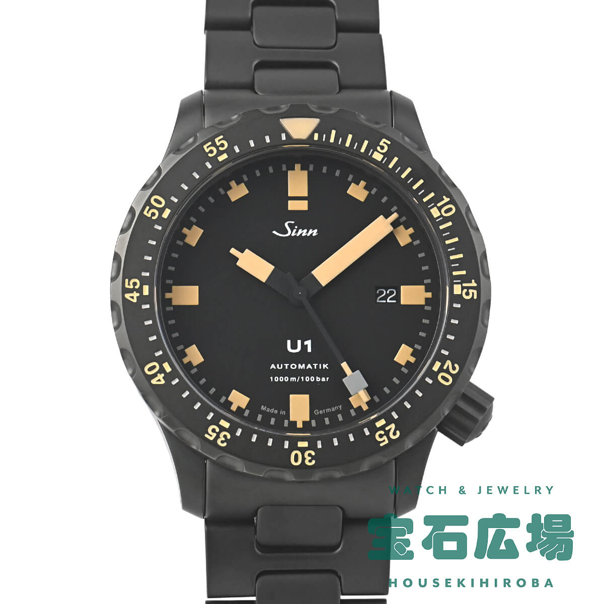 ジン Sinn U1.S.E U1.S.E 【中古】メンズ 腕時計 送料無料