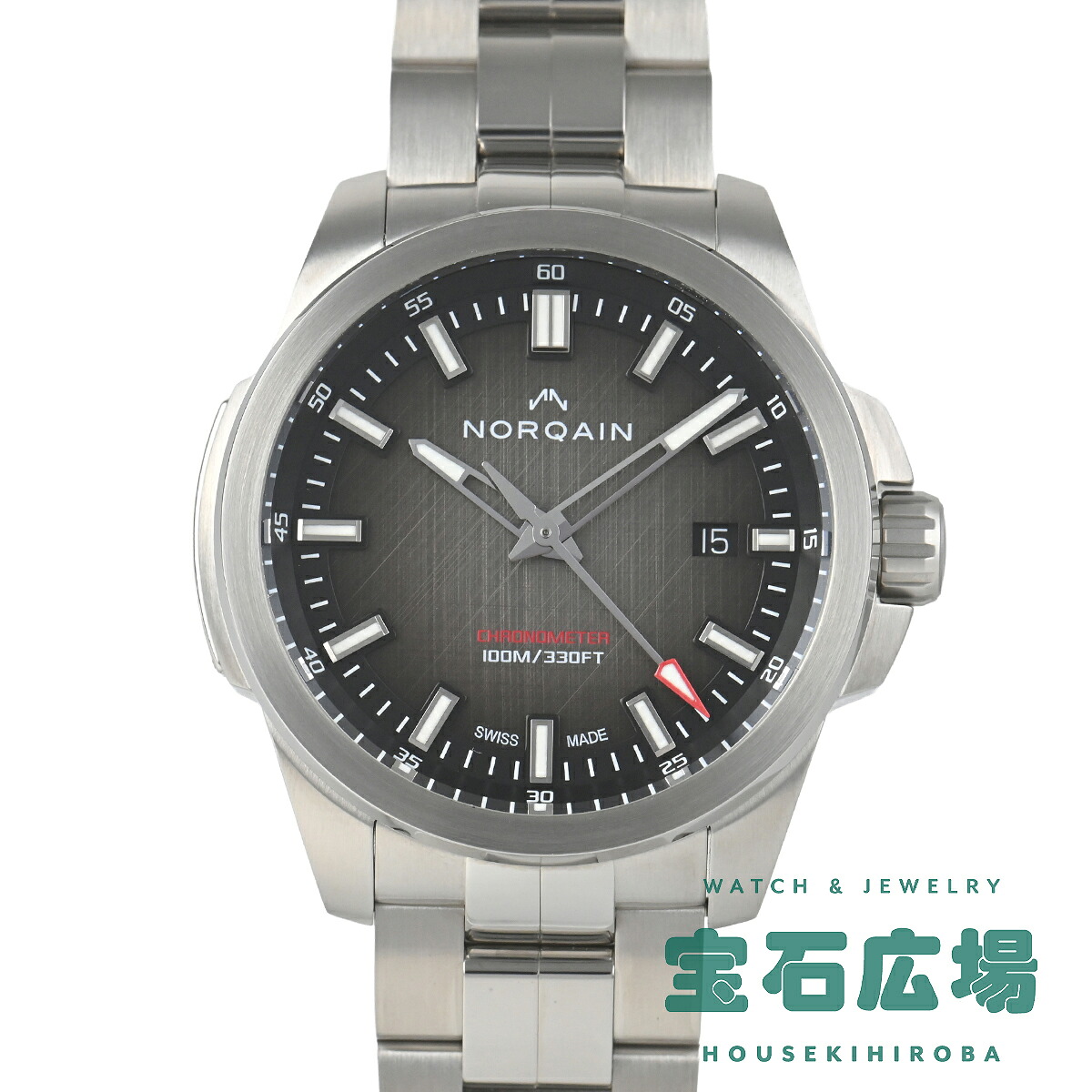 ノルケイン NORQAIN インディペンデンス N3008S30A/NS301/150SI 【中古】【未使用品】メンズ 腕時計 送料無料
