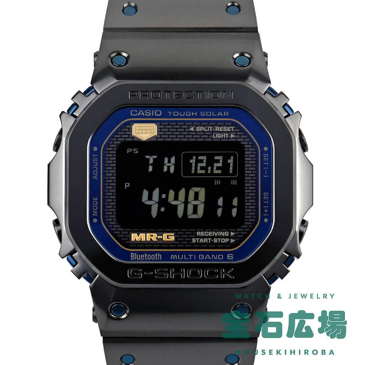 カシオ CASIO (中古) MR-G「青墨」 MRG-B5000BA-1JR 【中古】【未使用品】メンズ 腕時計 送料無料