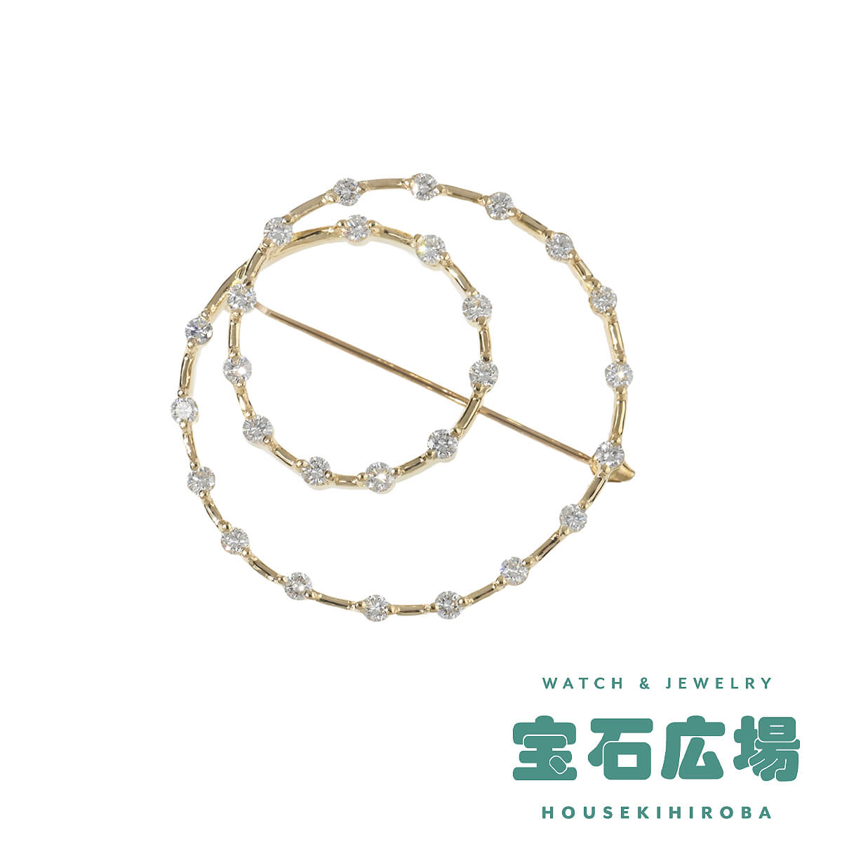 楽天市場】クイーン 平和堂貿易 ダイヤモンド ペンダントブローチ 1.35