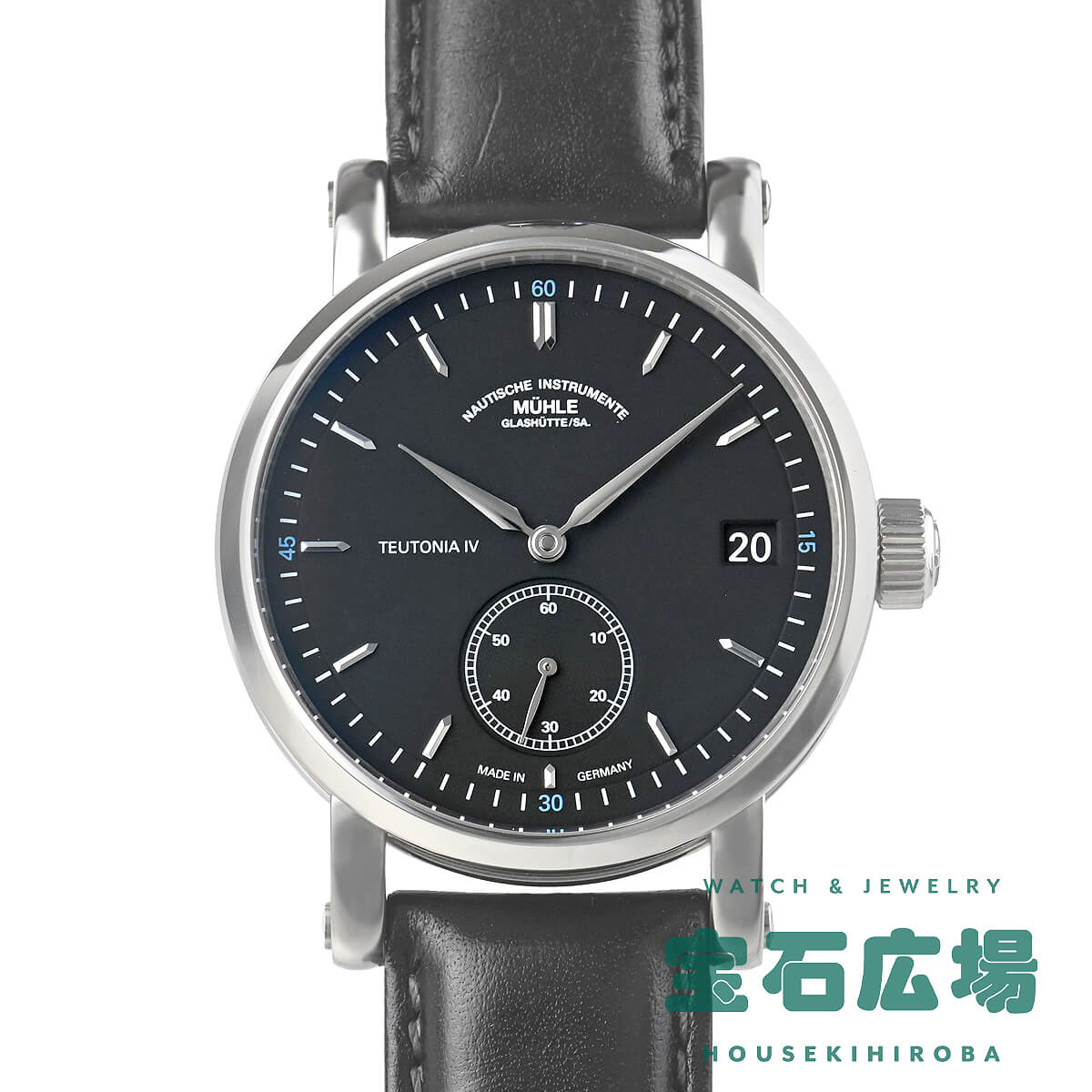 ミューレ・グラスヒュッテ Muhle Glashutte Teutonia IV Small Second M1-44-43-LB メンズ 腕時計 送料無料