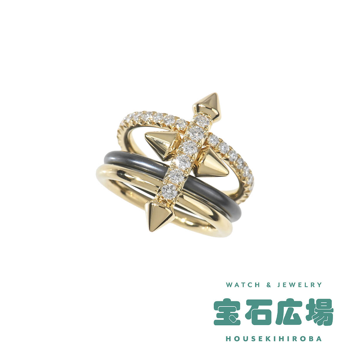 ティファニー TIFFANY＆Co. タイタン byファレル・ウィリアムス ダイヤ リング 73468345 【中古】ユニセックス ジュエリー 送料無料