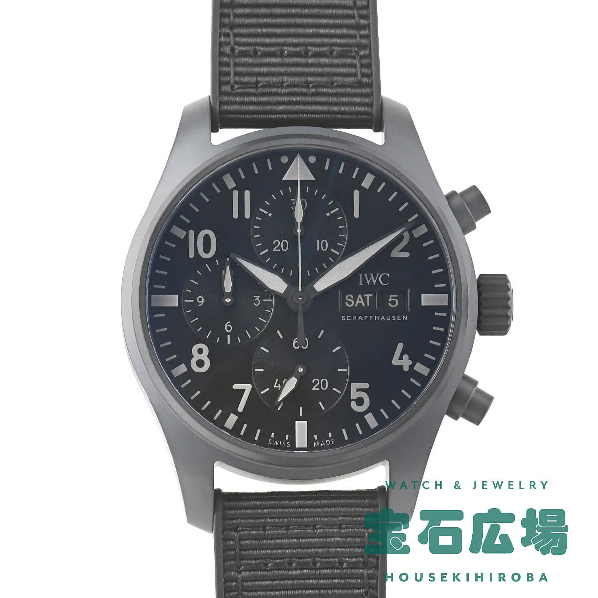 IWC アイダブリューシー パイロット・ウォッチ・クロノグラフ 41 トップガン・セラタニウム IW388106 【新品】メンズ 腕時計 送料無料
