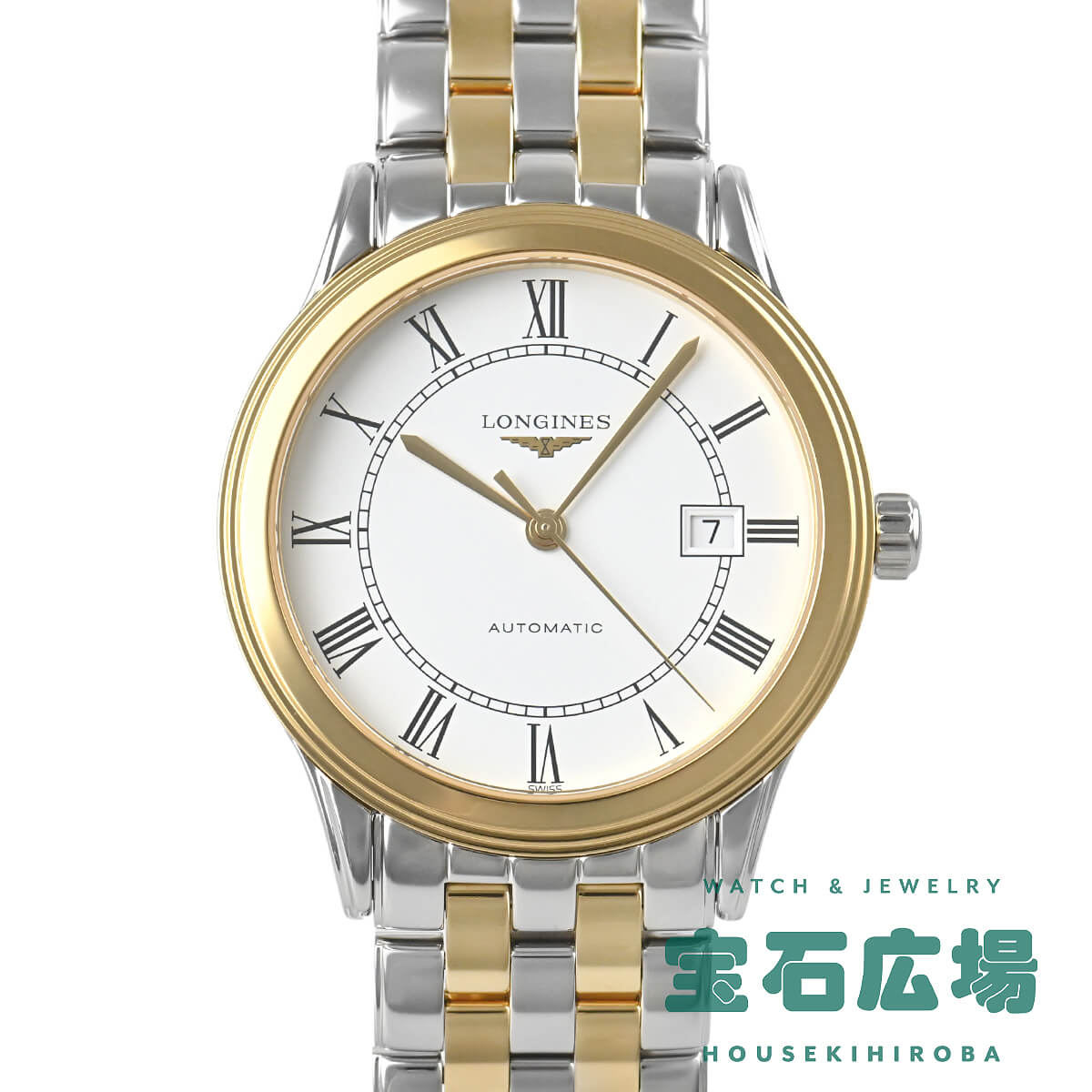 ロンジン LONGINES ロンジン フラッグシップ L4.984.3.21.7【新品】メンズ 腕時計 送料無料｜宝石広場