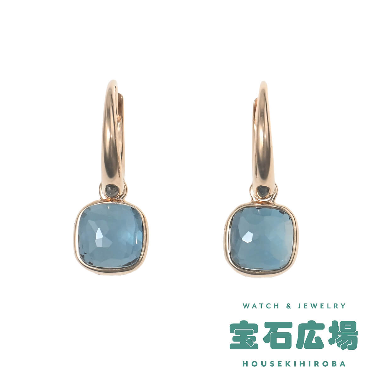 ポメラート Pomellato ヌード ミニ ロンドンブルートパーズ ドロップピアス POC5020-O7000-000TL 【新品】レディース ジュエリー 送料無料 229,000円