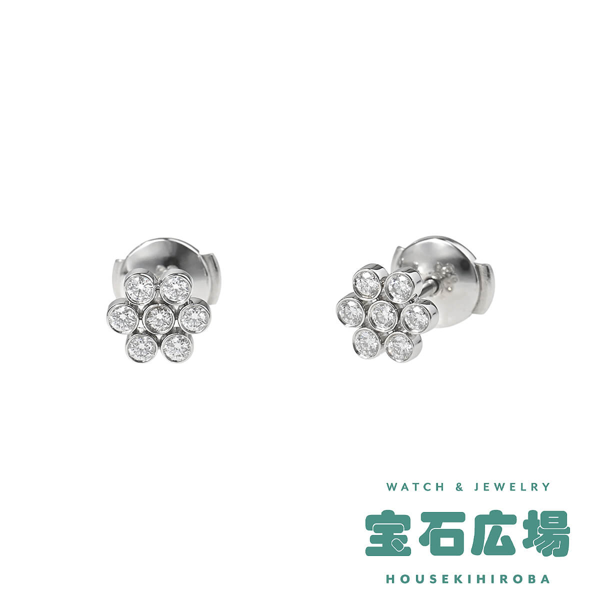 ティファニー TIFFANY＆Co. ガーデンフラワー ダイヤ ピアス 【中古】レディース ジュエリー 送料無料