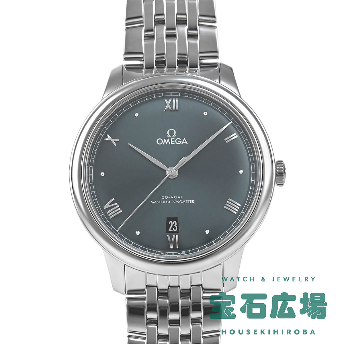 オメガ OMEGA デ・ヴィル プレステージ コーアクシャル マスタークロノメーター 434.10.40.20.10.001【中古】メンズ 腕時計 送料無料｜宝石広場