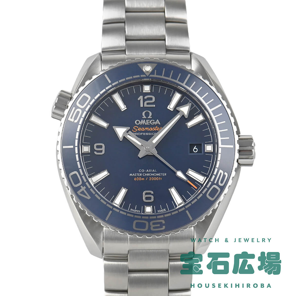 ゼロ OMEGA シーマスター プラネットオーシャン 600M 215.30.44.21.03.001【中古】メンズ ウオッチ 貨物輸送無料