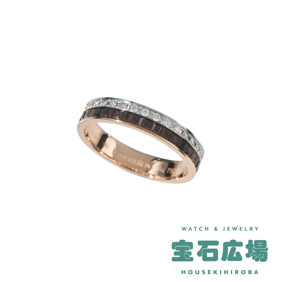 ブシュロン BOUCHERON キャトル クラシック ハーフ ダイヤ リング JAL00243【中古】【未使用品】ユニセックス ジュエリー 送料無料|宝石広場