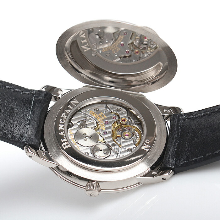 お気にいる ブランパン ヴィルレ ハーフハンター 028 1542 55 メンズ 腕時計 送料無料 クライマックスセール Kindermomma Com