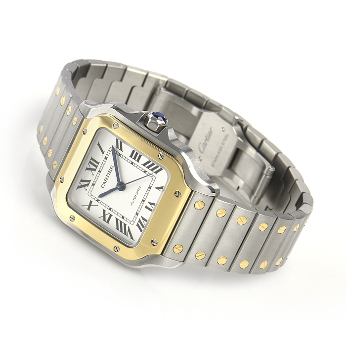 【楽天市場】カルティエ Cartier サントス ドゥ カルティエ MM W2SA0007【新品】ユニセックス 腕時計 送料無料：宝石広場
