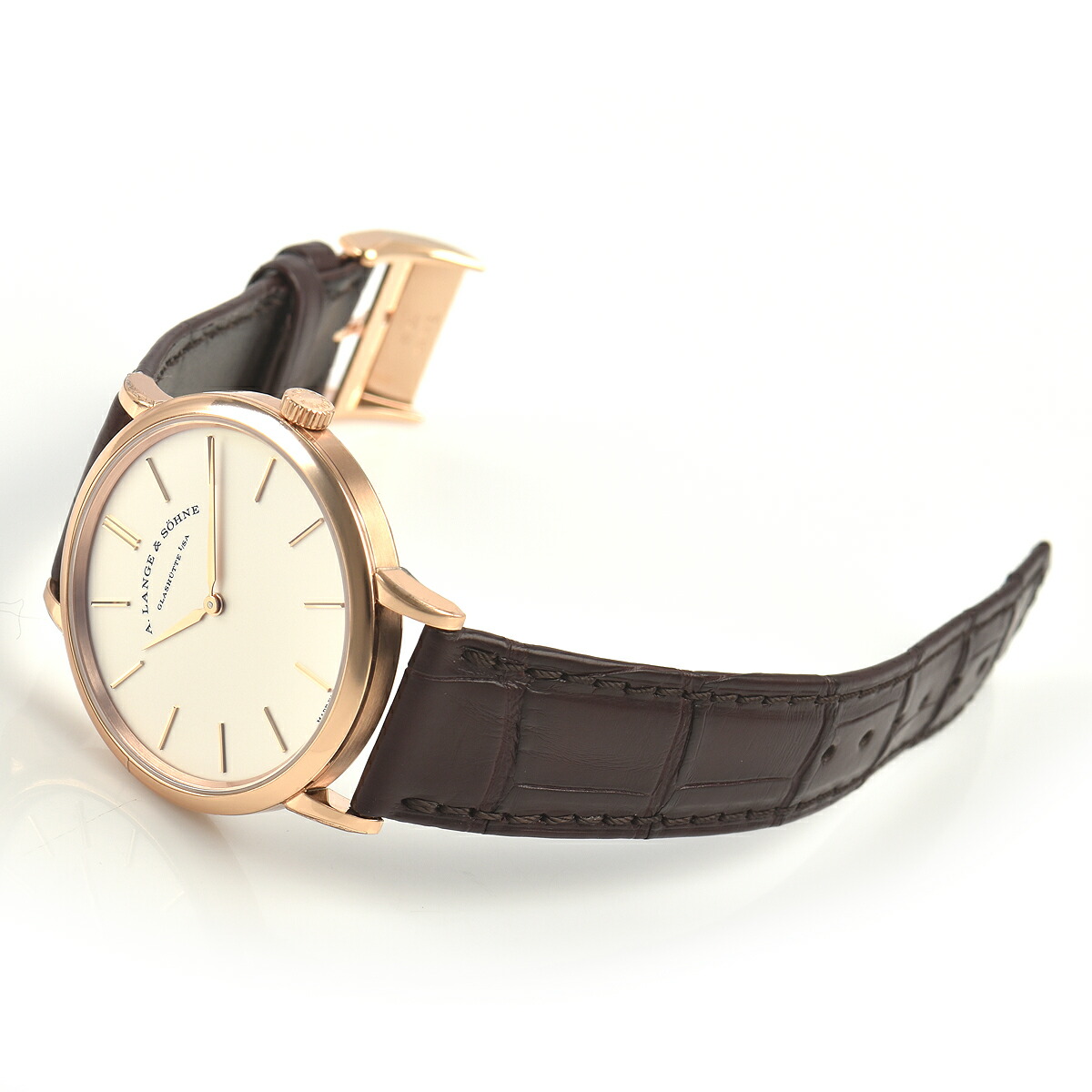 楽天市場 ランゲ ゾーネ Lange Sohne サクソニア フラッハ３７ｍｍ 1 033 新品 メンズ 腕時計 送料無料 宝石広場