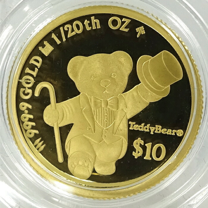 純金コイン金貨 K24 テディベア金貨 24金 1/20oz ＄10 2026年限定品 ロイヤルミント テディベア コイン＜br /＞【専用ケース保証書付き】【ギフトラッピング済み】【新品】金貨 2026