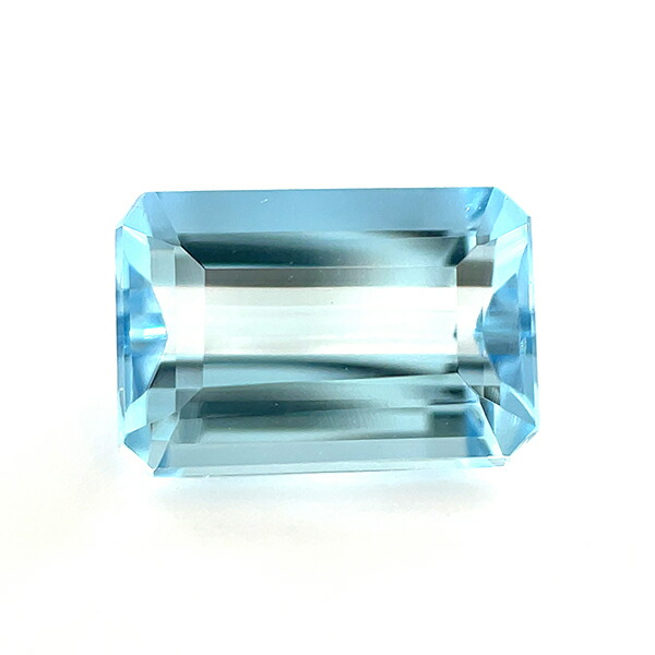 宝石ルース 『鮮やかカラーサンタマリアアフリカーナ！』天然アクアマリン 鑑別書付 天然アクアマリン 3.80ct 【濃色サンタマリアアフリカーナ