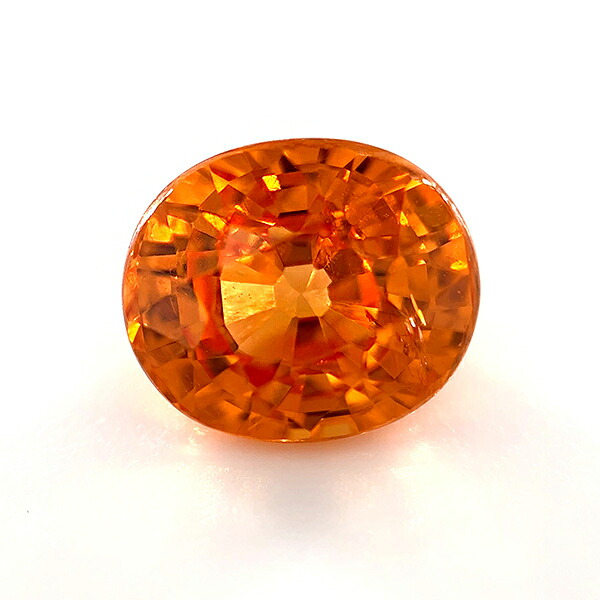 マンダリンガーネット ルース 2.38ct【品質保証書/宝石鑑別書付】 リング ペンダント ※加工承ります！