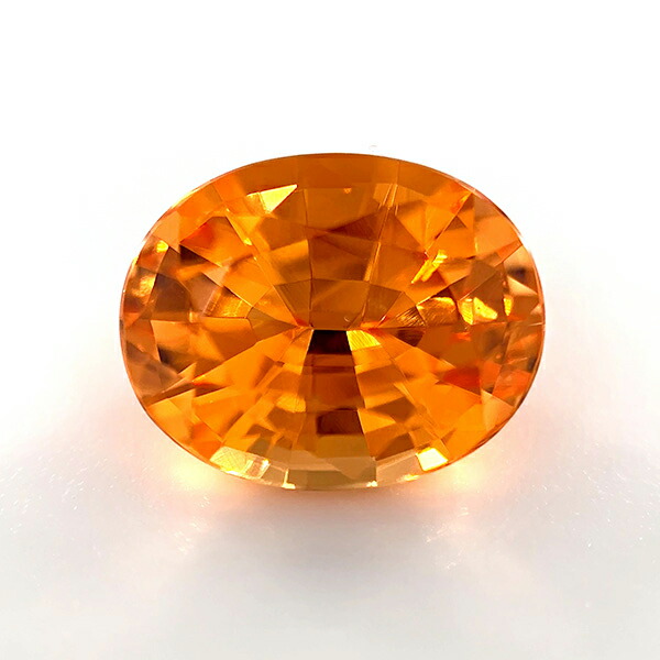 マンダリンガーネット ルース 2.54ct【品質保証書/宝石鑑別書付】 リング ペンダント ※加工承ります！ 180,000円