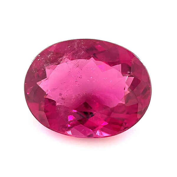 球状ルーベライト　トルマリン　希少宝石鉱物標本 楽天市場】ルベライト ルース (裸石) 3.783ct 【10月の誕生石】(ピンク