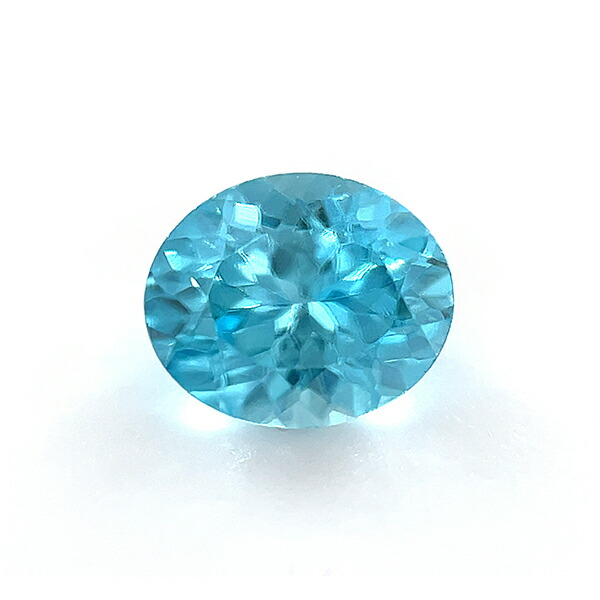 カンボジア産ブルージルコン ルース　0.95ct 【品質保証書付】 リング ペンダント ※加工承ります！